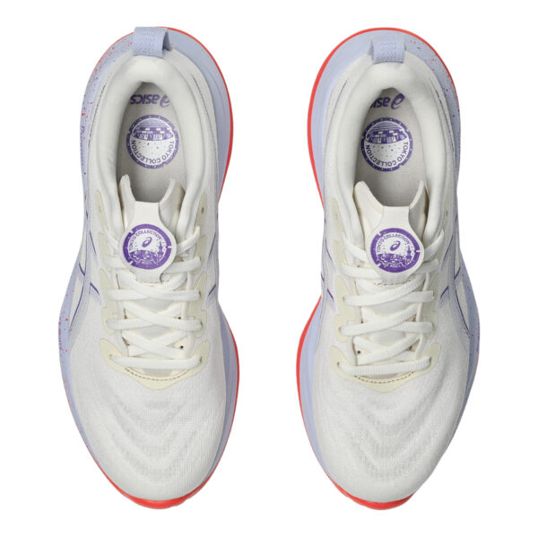 Asics Women's Gel-Cumulus 27 Tokyo - Cream/Edo Purple - Image 5