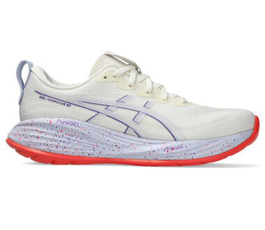 Asics Women's Gel-Cumulus 27 Tokyo - Cream/Edo Purple