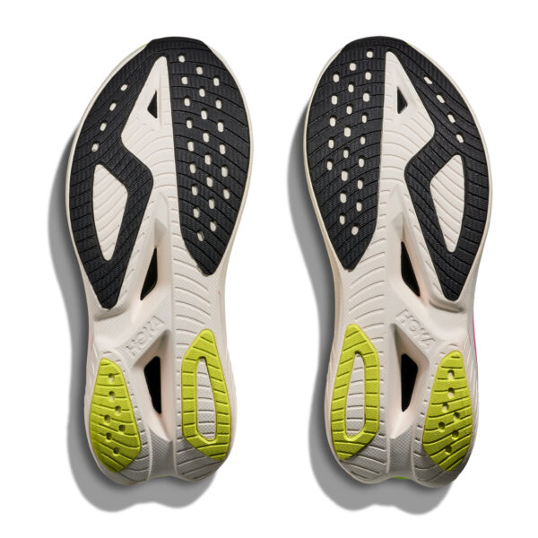Hoka Women's Mach X 3 - White/Neon Lime - Image 7