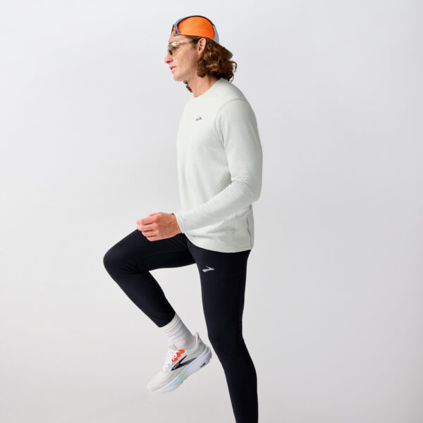 Brooks Men's Notch Thermal Long Sleeve 3.0 - Smoke - Image 4