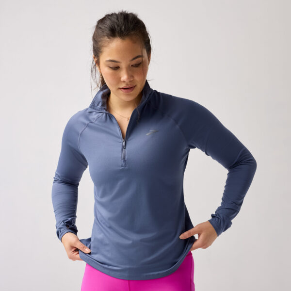 Brooks Women's Dash 1/2 Zip 3.0 - Nightshadow