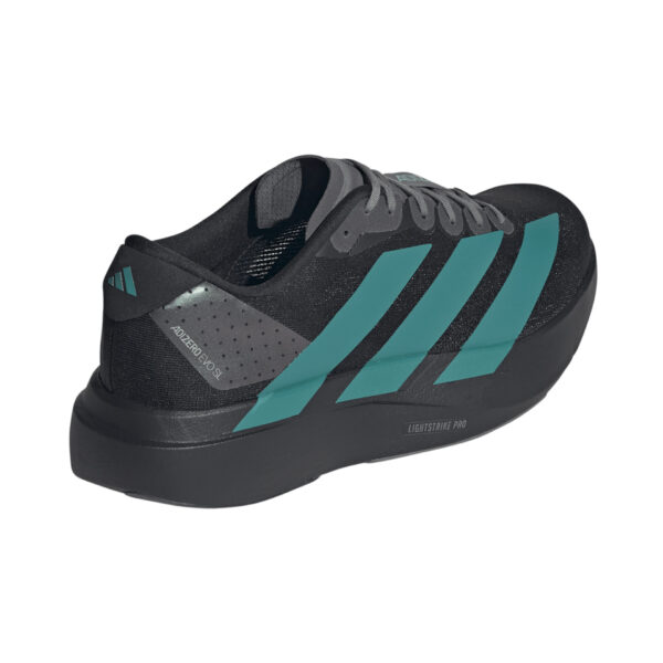 Adidas Men's Adizero Evo SL - Core Black/Pure Teal/Grey Four - Image 4