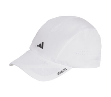 Adidas RunningXAdizero Cap - White/Black Reflective