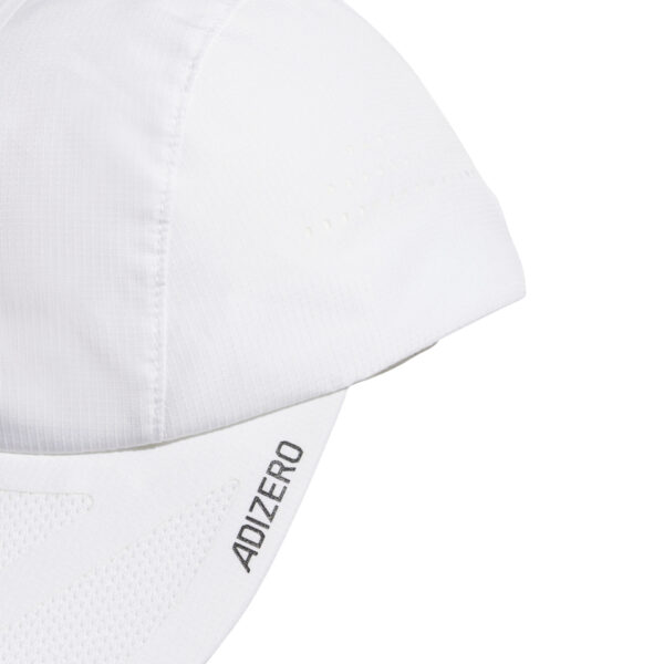 Adidas RunningXAdizero Cap - White/Black Reflective - Image 3