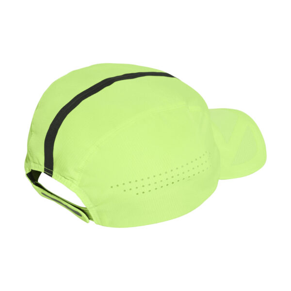 Adidas RunningXAdizero Cap - Lucid Lemon/Black Reflective - Image 2