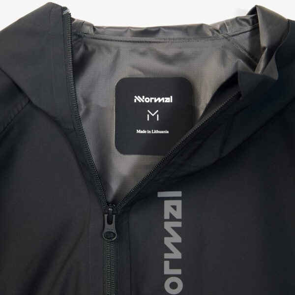 NNormal Men's Trail Rain Jacket - Black - Image 4