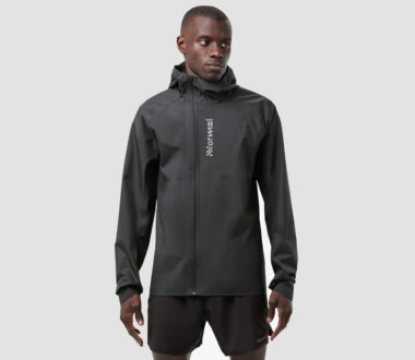 NNormal Men's Trail Rain Jacket - Black