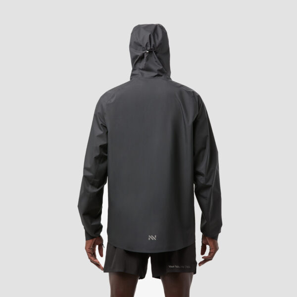 NNormal Men's Trail Rain Jacket - Black - Image 2