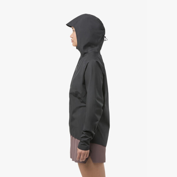 NNormal Women's Trail Rain Jacket - Black - Image 3