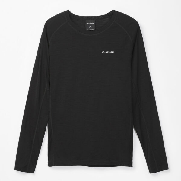 NNormal Women's Merino Long Sleeve T-shirt - Black