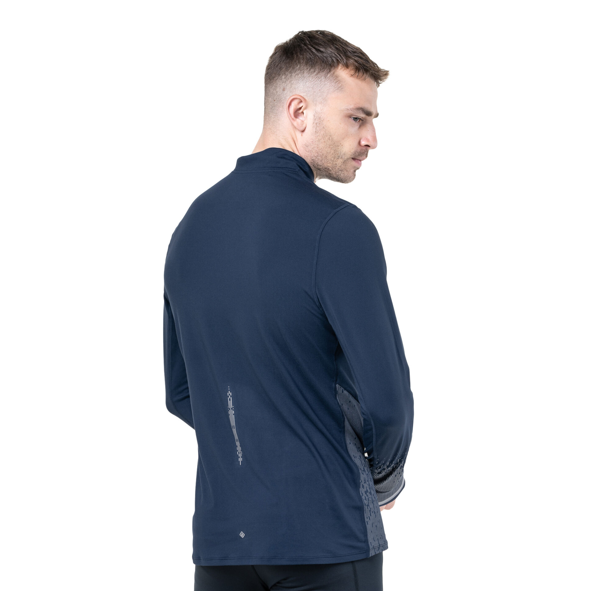 Ronhill Men's Tech Reflect 1/2 Zip - Dark Navy/Reflect - Image 4