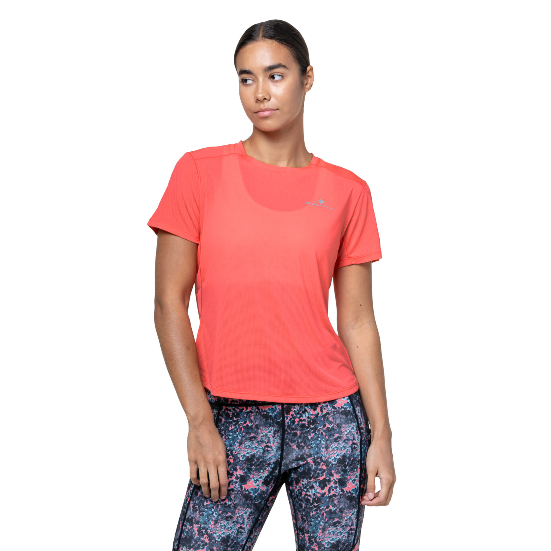 Ronhill Women's Tech Short Sleeve Tee - Sorbet Sun/Florida