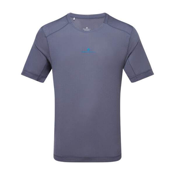 Ronhill Men's Tech Short Sleeve Tee - Anchor/Electric Blue - Image 6