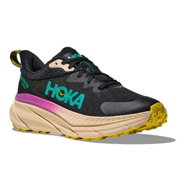 Hoka Men's Challenger ATR 7 GTX - Black/Oatmeal - Image 3