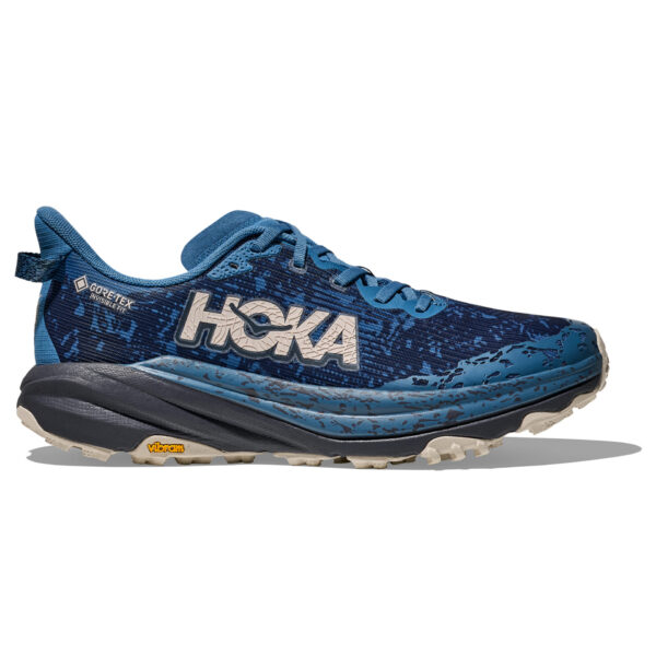Hoka Men's Speedgoat 6 GTX - Foggy Night/Charcoal Grey