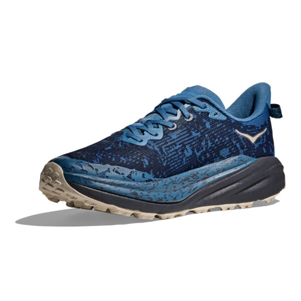 Hoka Men's Speedgoat 6 GTX - Foggy Night/Charcoal Grey - Image 4