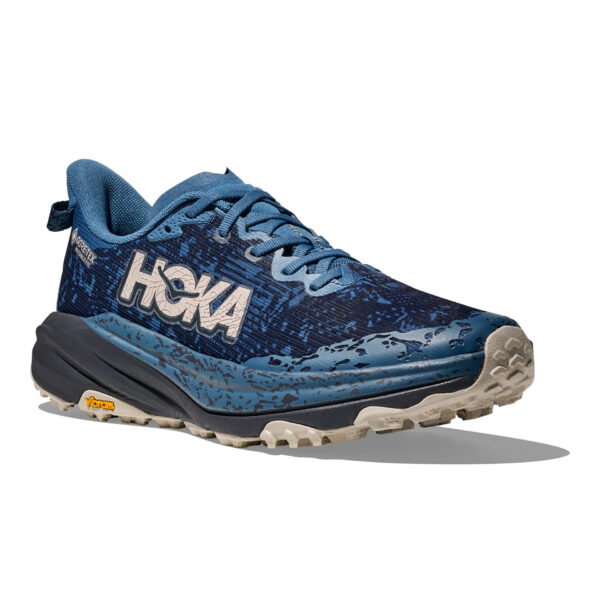 Hoka Men's Speedgoat 6 GTX - Foggy Night/Charcoal Grey - Image 3