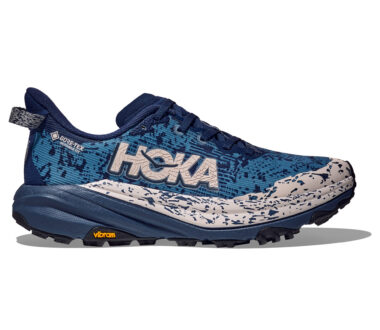 Hoka Women's Speedgoat 6 GTX - Midnight Blue/Alpine Blue