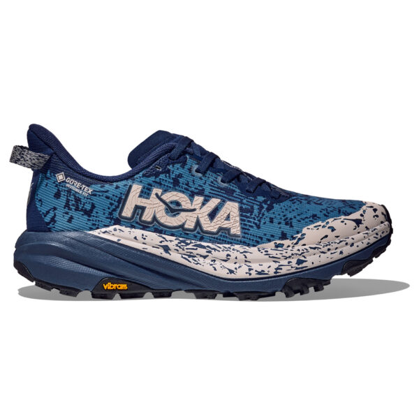 Hoka Women's Speedgoat 6 GTX - Midnight Blue/Alpine Blue