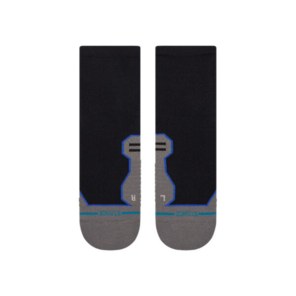 Stance Contrast Seam Light Quarter - Black - Image 2