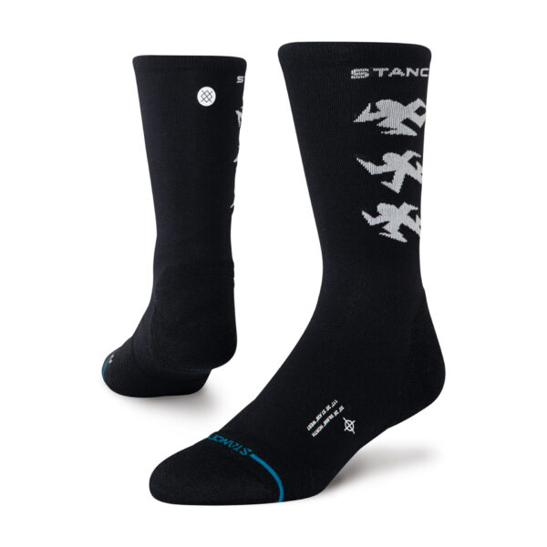 Stance Runner Light Crew - Black