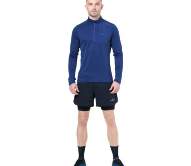 Ronhill Men's Tech Winter 1/2 Zip - Ocean/Electric Blue