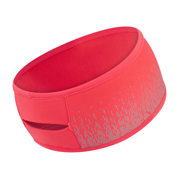 Ronhill Reflect Headband - Hot Coral/Reflect - Image 2