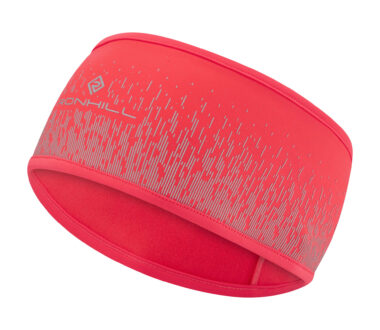 Ronhill Reflect Headband - Hot Coral/Reflect