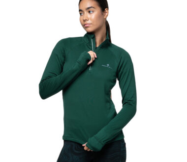 Ronhill Women's Tech Winter 1/2 Zip - Seaweed/Iris