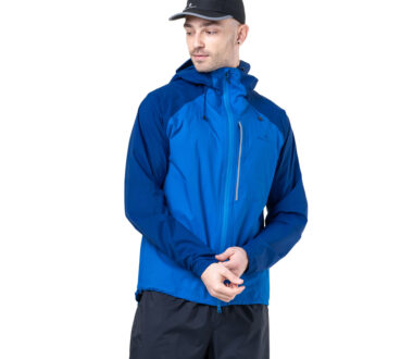 Ronhill Men's Tech Storm Jacket - Ocean/Electric Blue