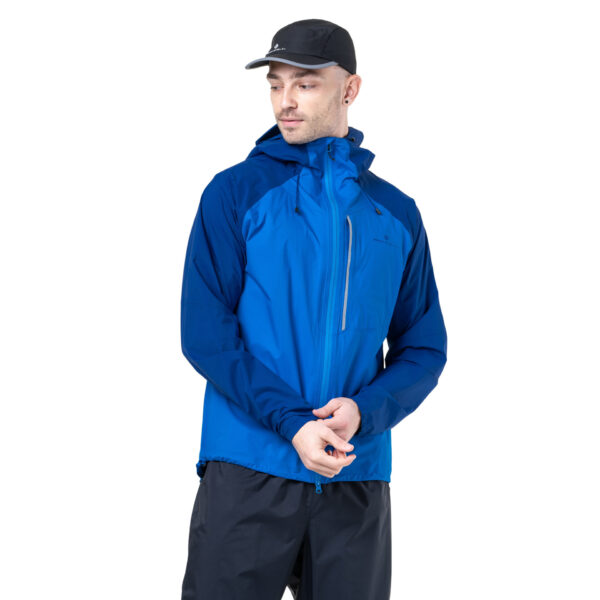 Ronhill Men's Tech Storm Jacket - Ocean/Electric Blue