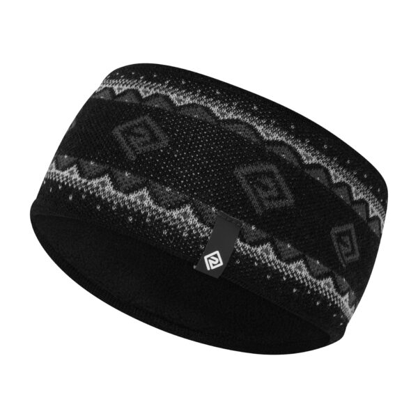 Ronhill Winter Headband - Black/Oxide/White
