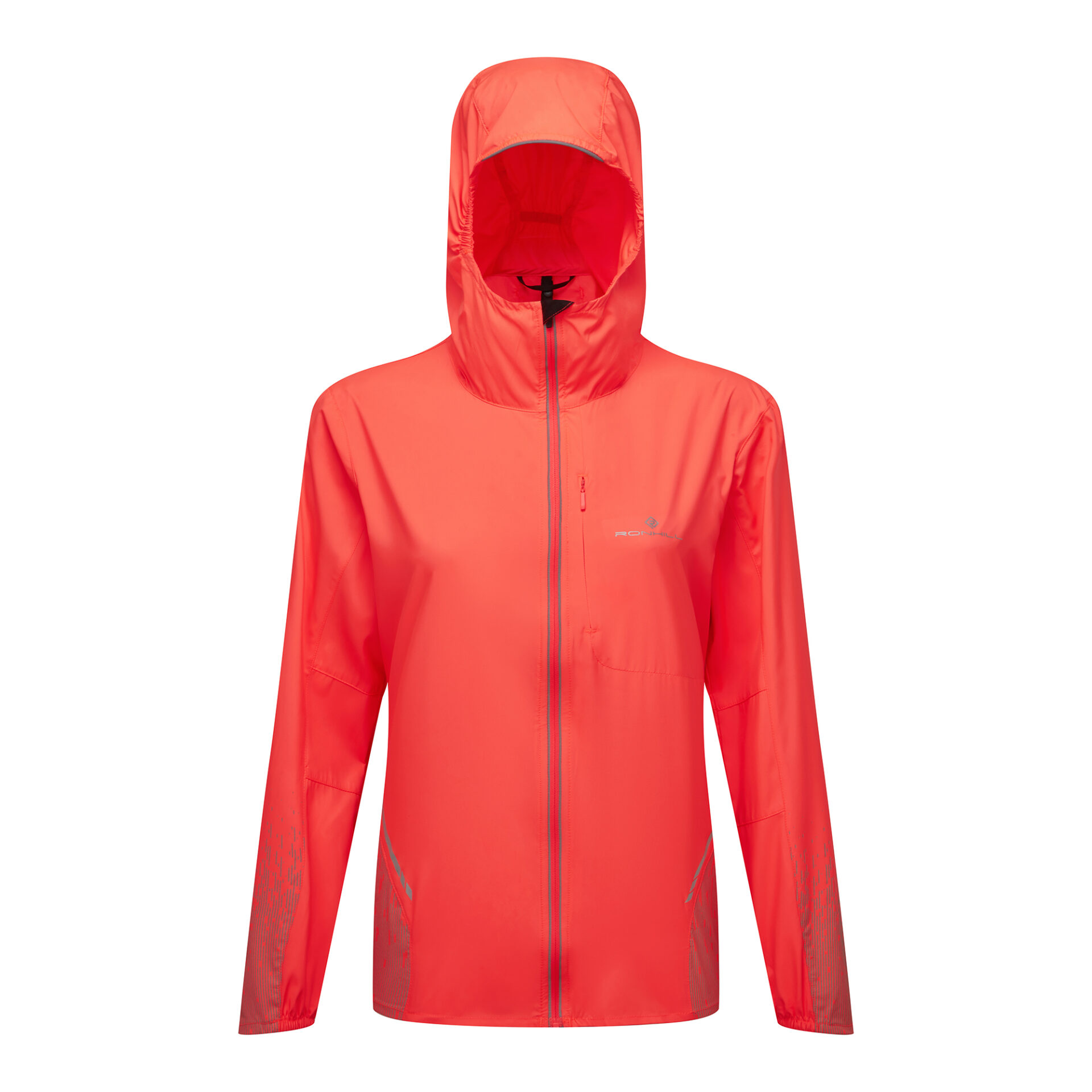 Ronhill Women's Tech Reflect Jacket - Hot Coral/Reflect - Image 4