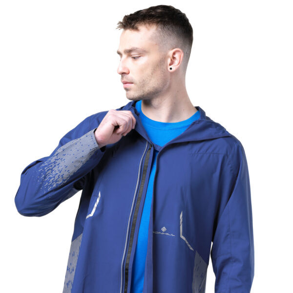 Ronhill Men's Tech Reflect Jacket - Ocean/Reflect - Image 3