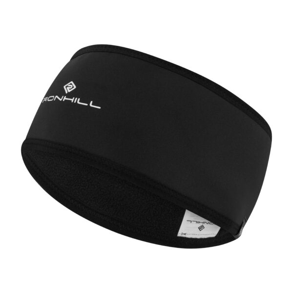 Ronhill Wind-Block Headband - All Black