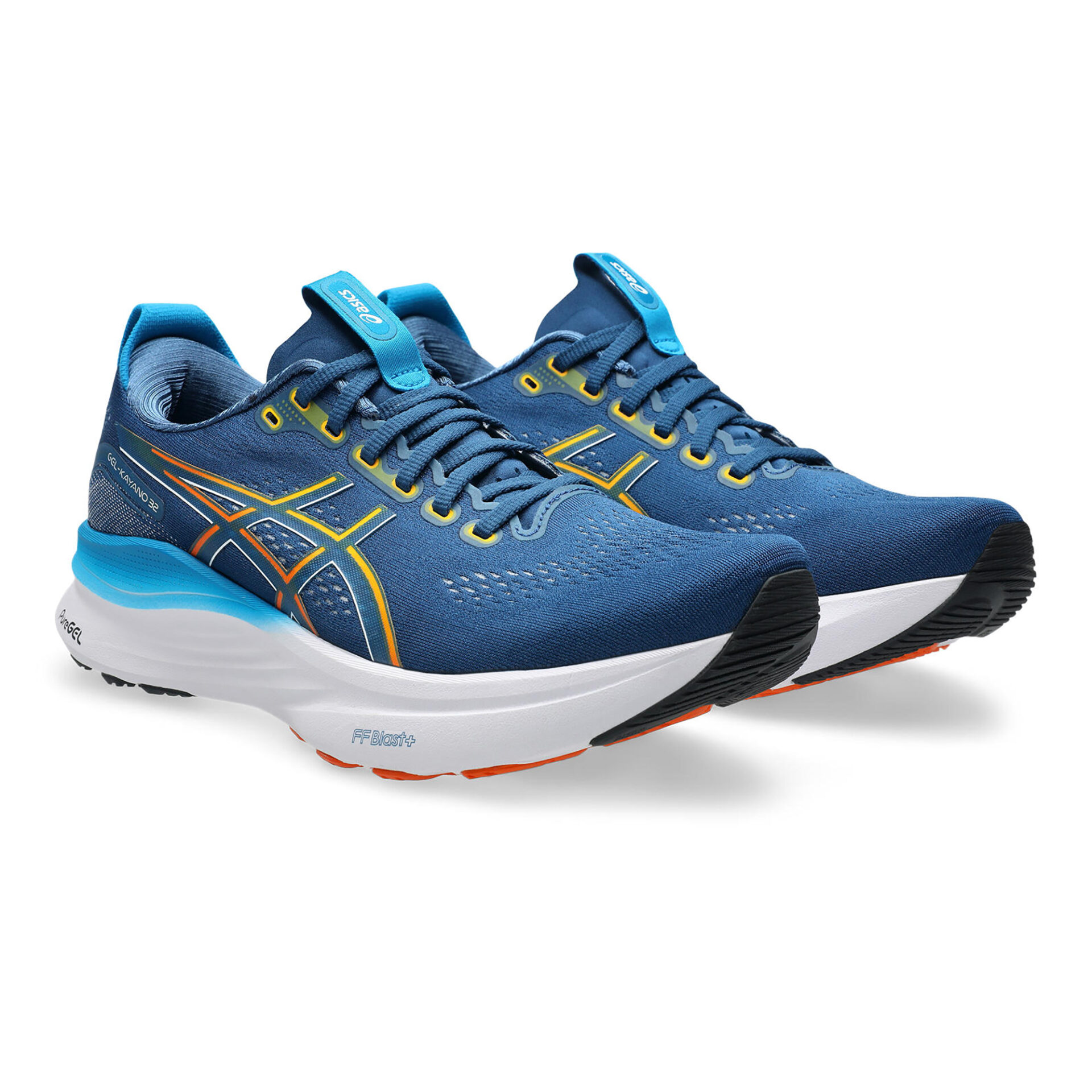 Asics Men's Gel-Kayano 32 - Twilight Blue/Anzu - Image 3