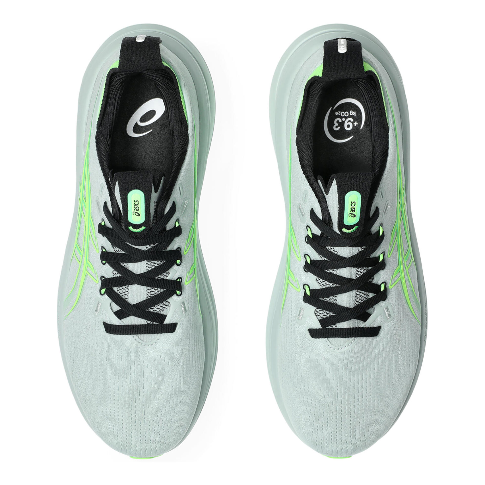 Asics Men's Gel-Nimbus 28 - Cold Moss/Illuminate Green - Image 5