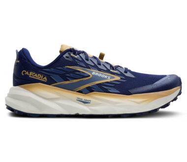 Brooks Men's Cascadia 19 - Beacon Blue/Starfish/Coconut