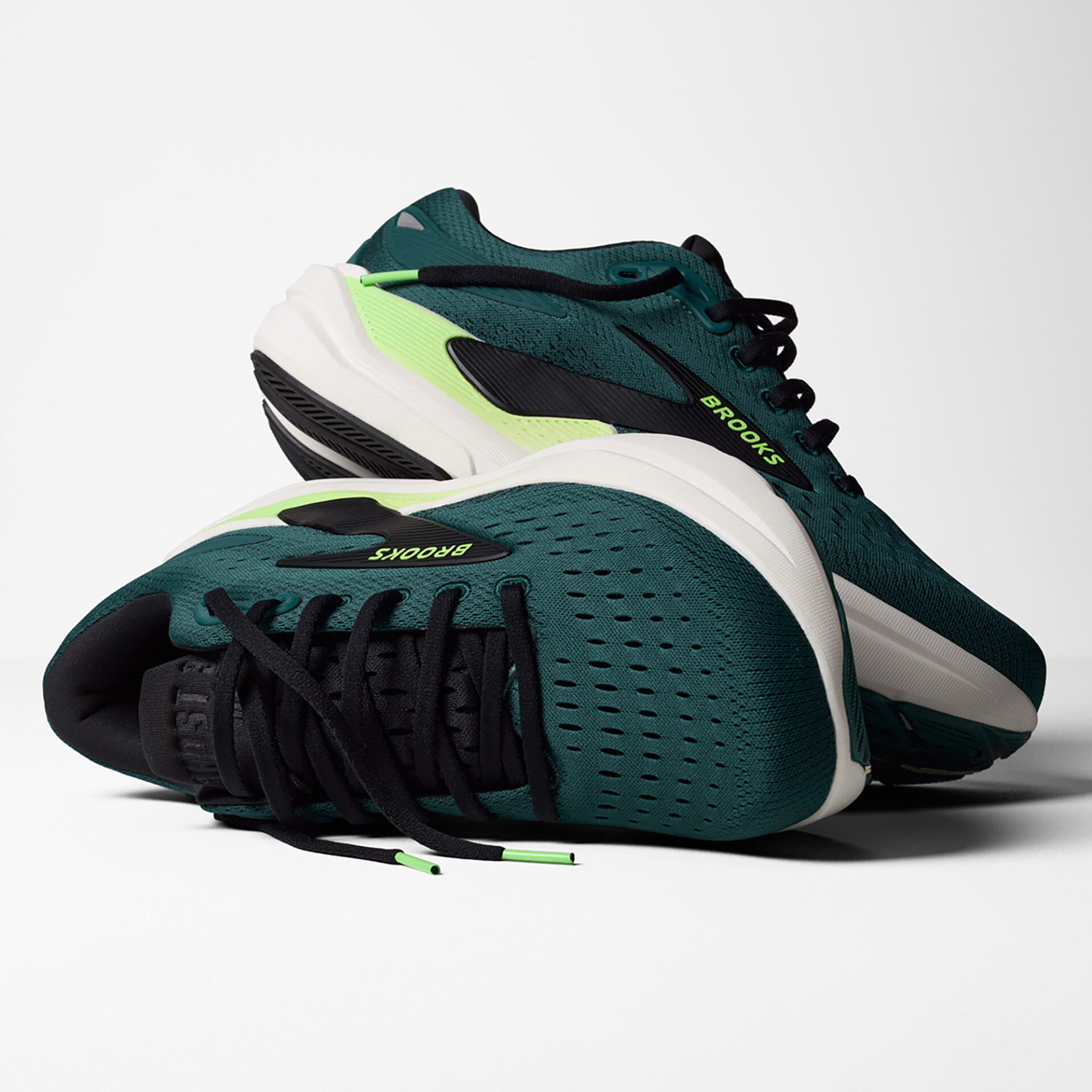 Brooks Men's Ghost Max 3 - Atlantic Deep/Black/Green - Image 8