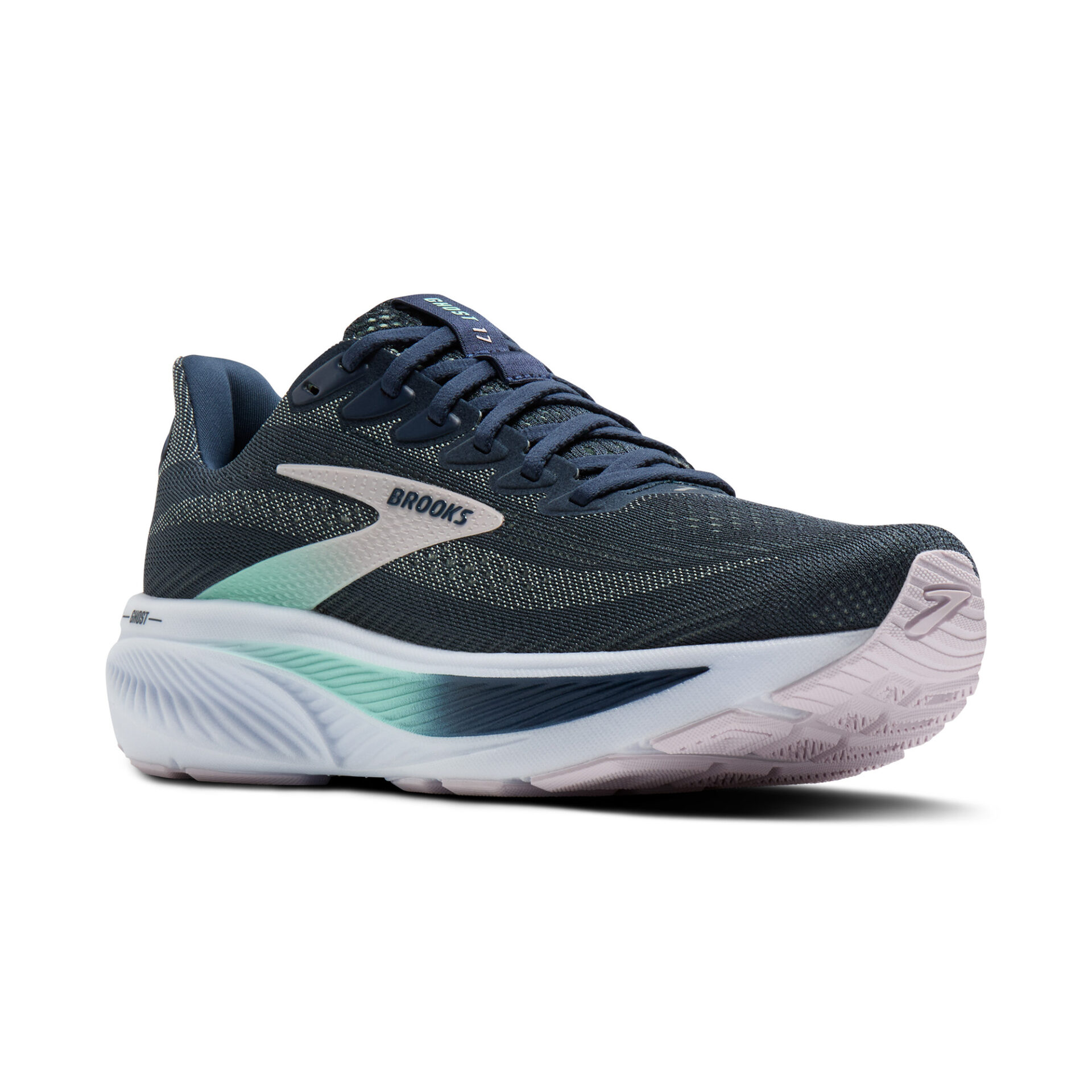 Brooks Women's Ghost 17 - Spellbound/Yucca/Pink - Image 3