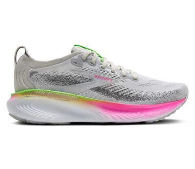 Brooks Women's Adrenaline GTS 25 (Wide D) - Oyster/Pink/Green