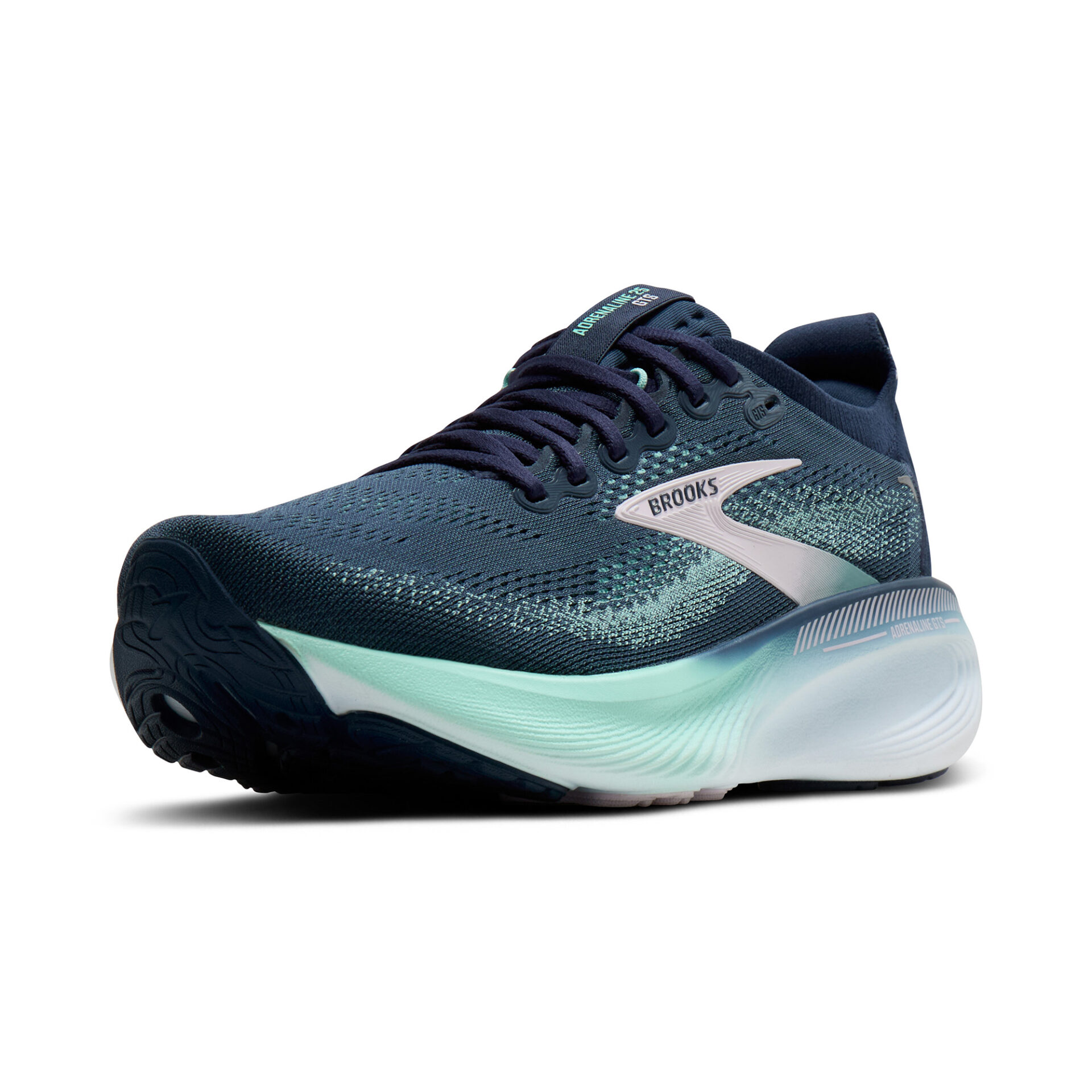 Brooks Women's Adrenaline GTS 25 - Spellbound/Yucca/Pink - Image 4