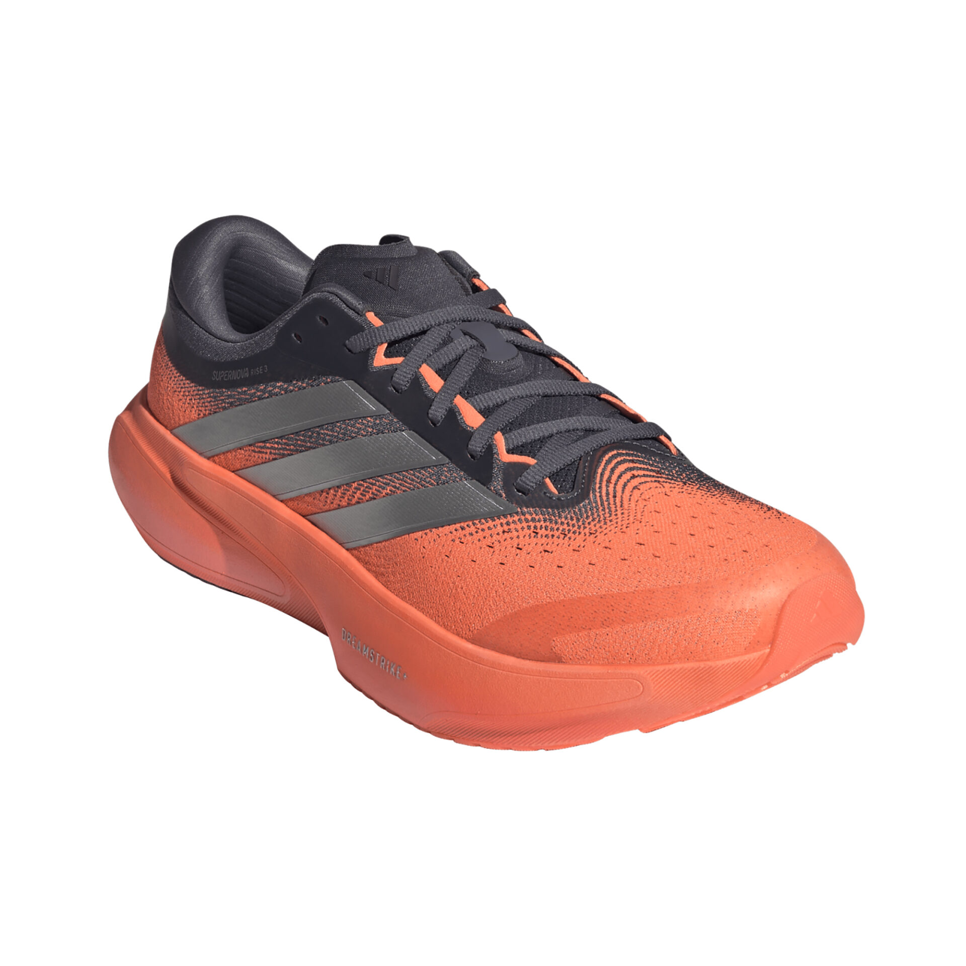 Adidas Men's Supernova Rise 3 - Aurora Onix/Silver Metallic/Lucid Orange - Image 3