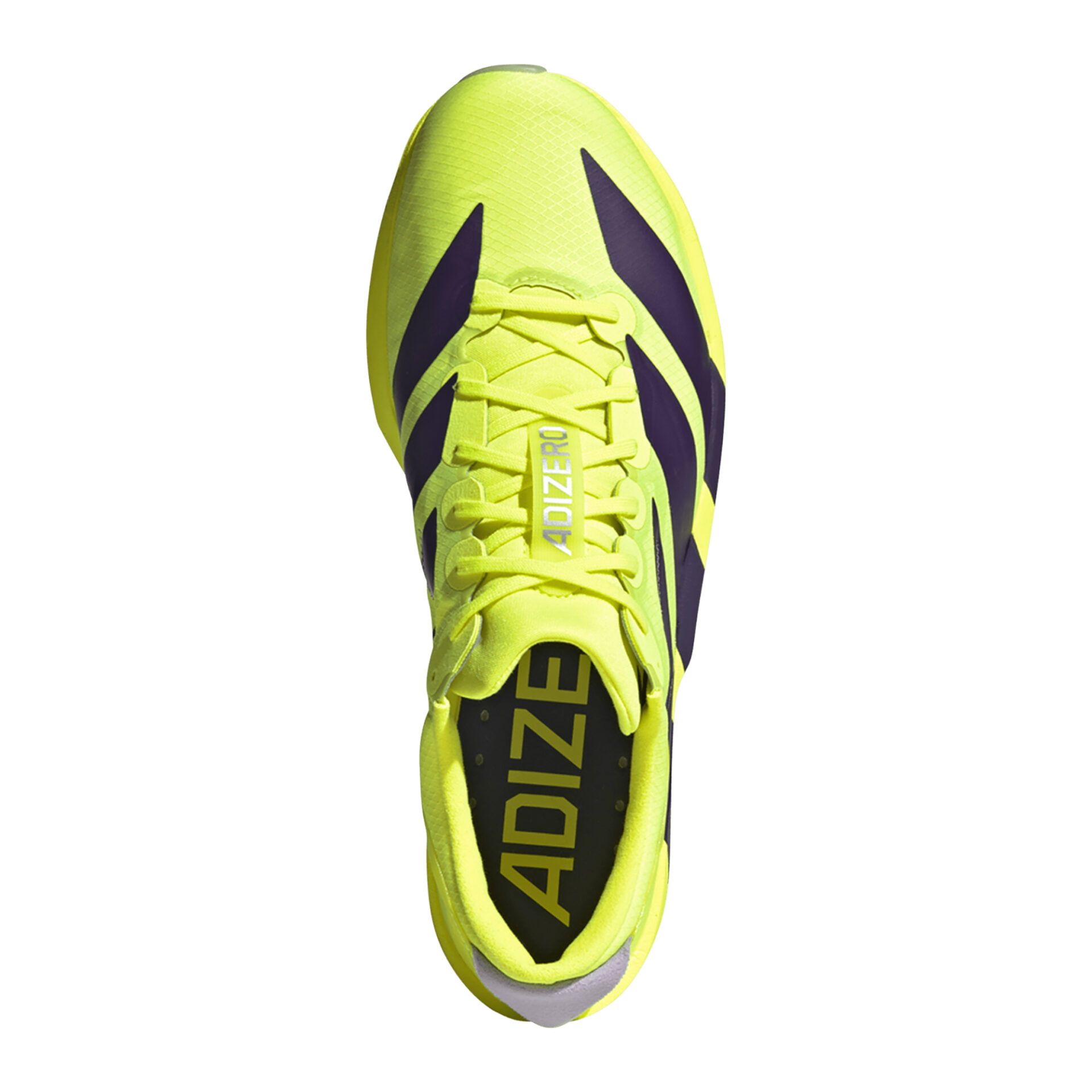 Adidas Men's Adizero Adios 9 - Solar Yellow/Aurora Plum/Powder Plum - Image 5