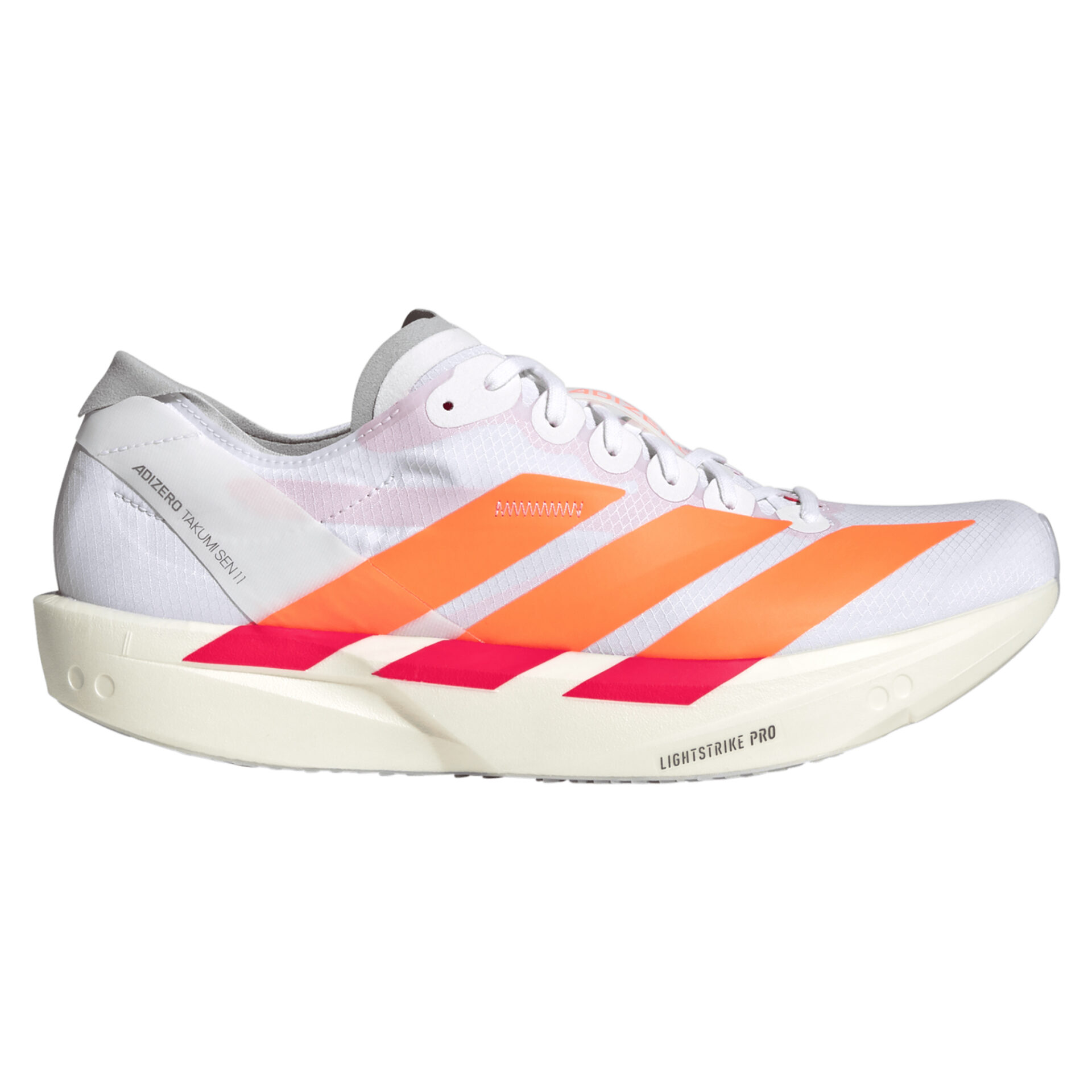 Adidas Men's Takumi Sen 11- Ftwr White/Lucid Orange/Lucid Red