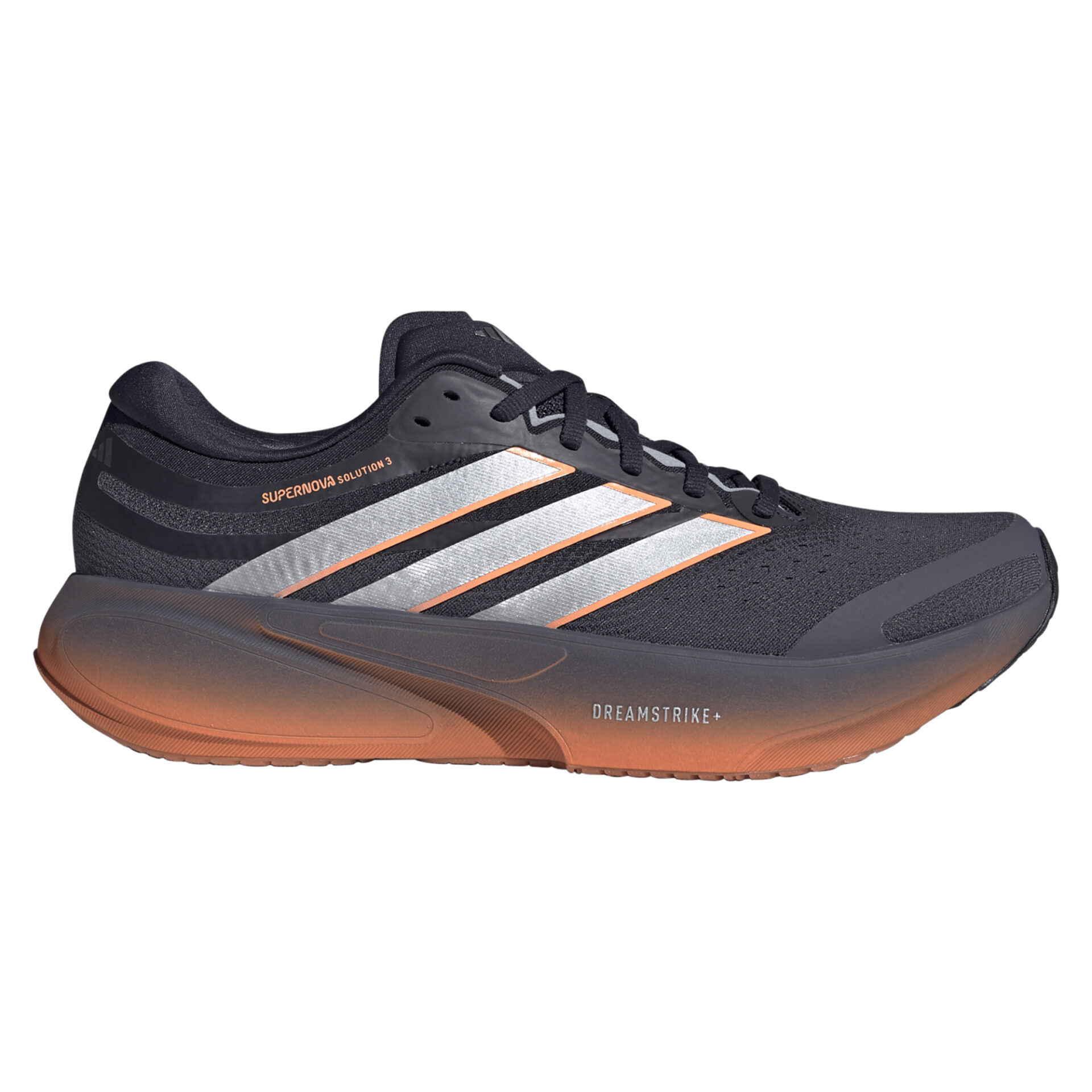 Adidas Men's Supernova Solution 3 - Aurora Onix/Silver Met./Lucid Orange