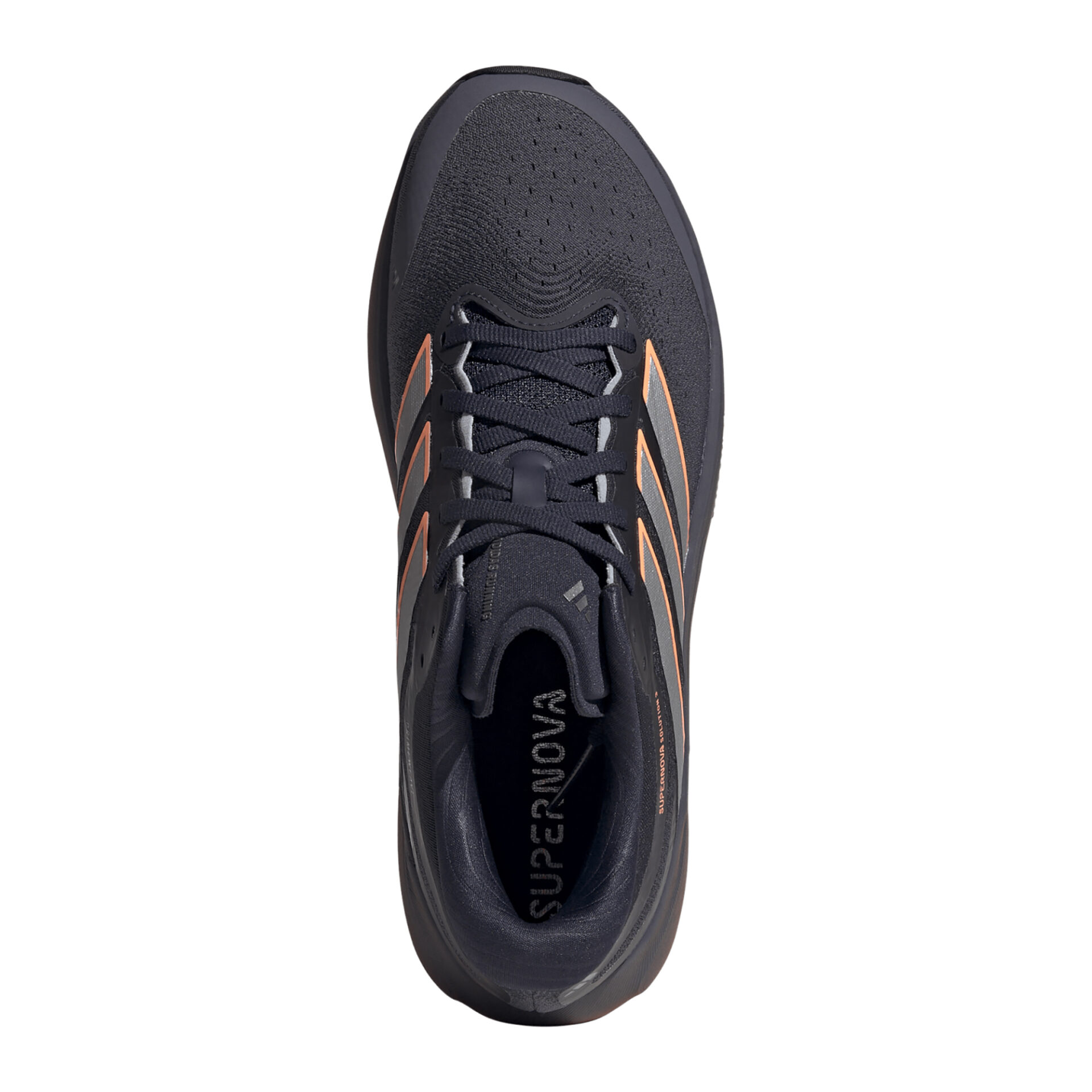 Adidas Men's Supernova Solution 3 - Aurora Onix/Silver Met./Lucid Orange - Image 5