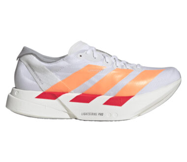 Adidas Women's Adizero Adios Pro 4 - Ftwr White/Beam Orange/Lucid Red