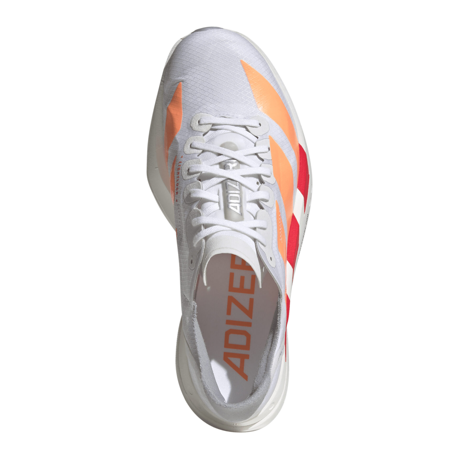 Adidas Women's Adizero Adios Pro 4 - Ftwr White/Beam Orange/Lucid Red - Image 5