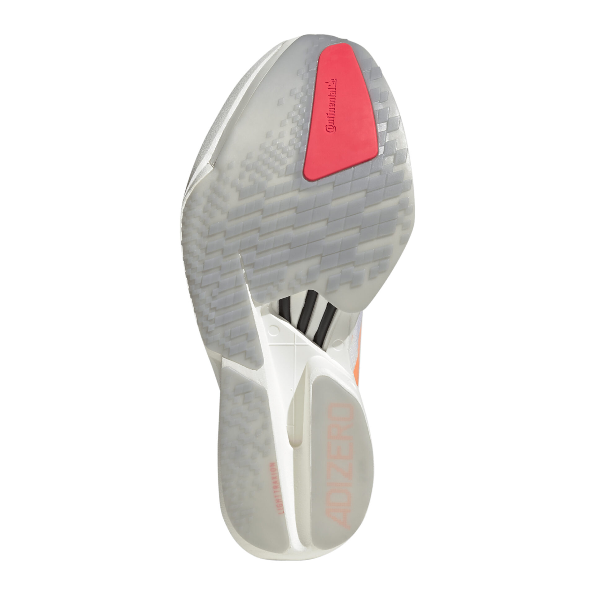 Adidas Women's Adizero Adios Pro 4 - Ftwr White/Beam Orange/Lucid Red - Image 6